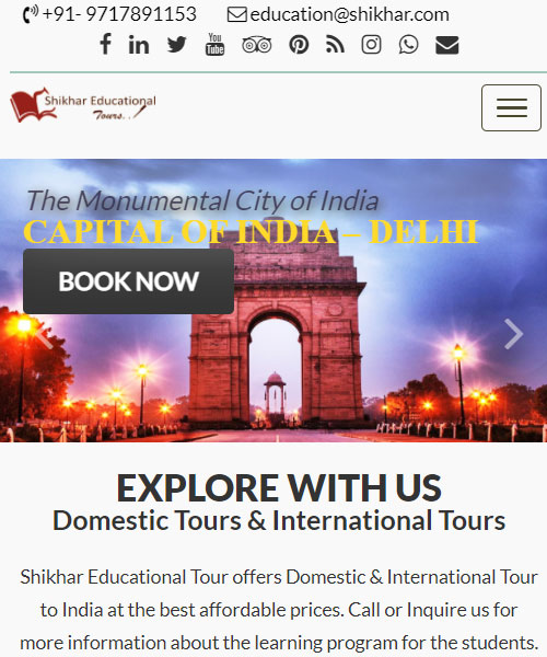 Shikhar Education Tours  working as a WebDeveloper 